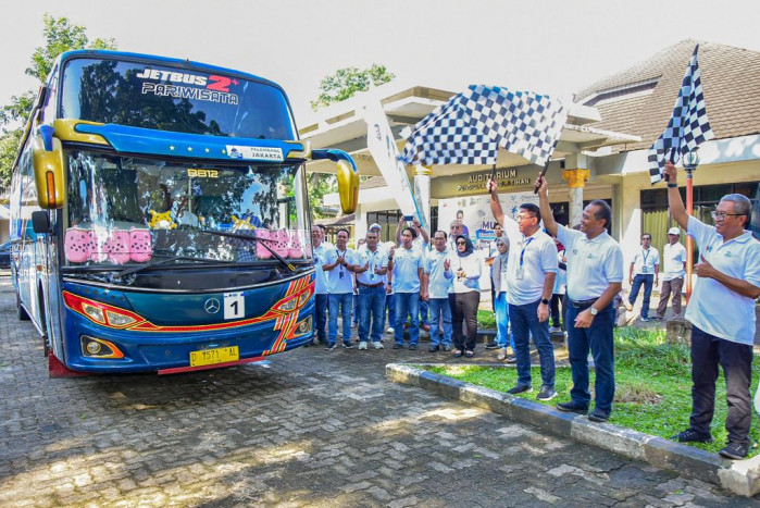 Pupuk Sriwijaya Lepas 230 Peserta Mudik Gratis