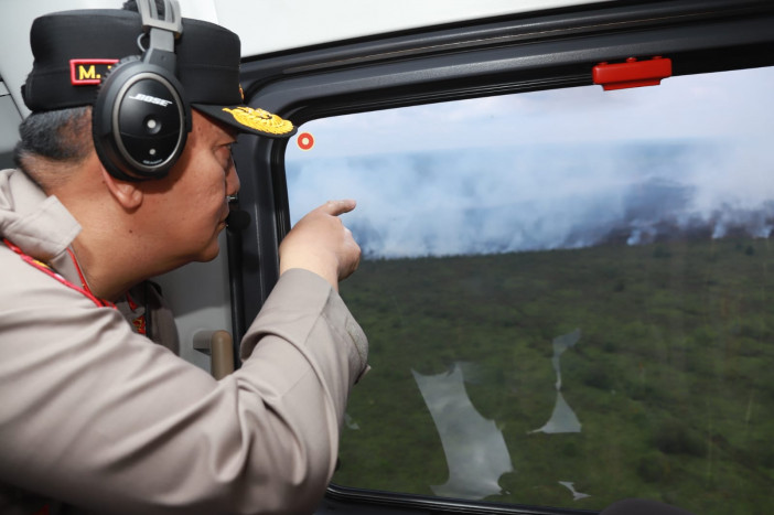 Karhutla Meluas di Riau, KLHK Lakukan Pemadaman dari Darat dan Udara