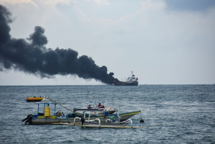Lima ABK WNI Jadi Korban Kapal Malaysia yang Terbakar