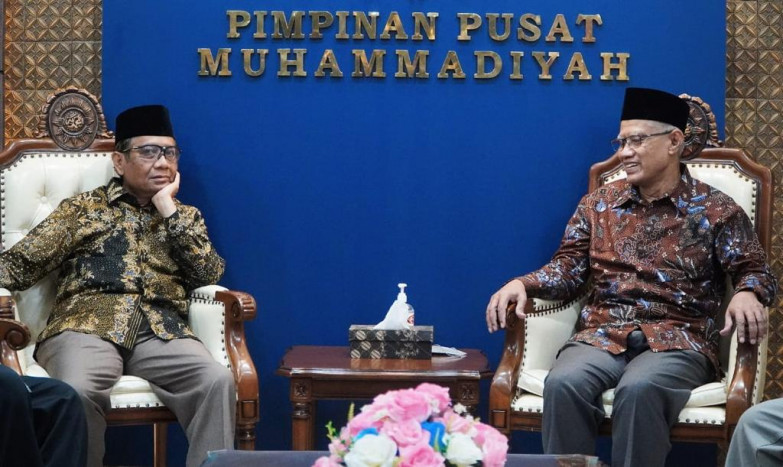 Bahas Pemilu Hingga Korupsi, Muhammadiyah Terima Kunjungan Menkopolhukam
