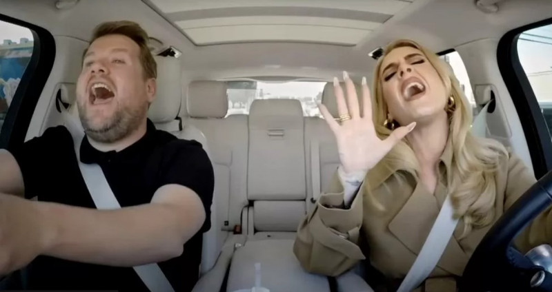 Adele Jadi Tamu Terakhir James Corden untuk Carpool Karaoke