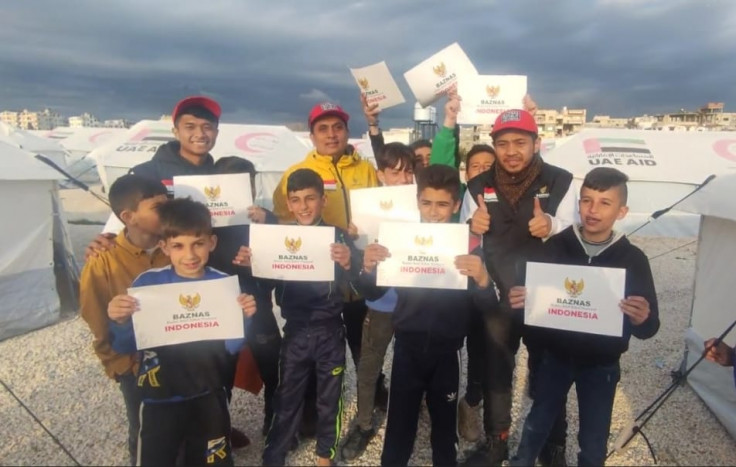 Tim Baznas Tembus Aleppo untuk Salurkan Bantuan ke Suriah