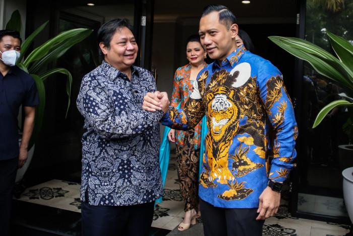 Airlangga SBY Kemungkinan Bicara Cawapres Untuk Anies