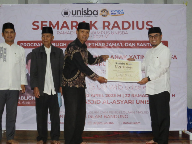 Universitas Islam Bandung Tebar Santunan untuk Anak Yatim dan Duafa