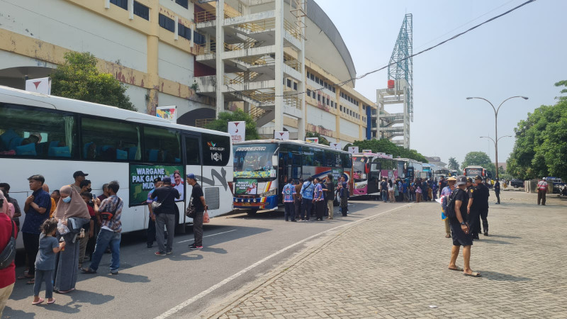 Ratusan Perantau Medan Asal Jateng Ikuti Program Mudik Gratis Ganjar Pranowo 