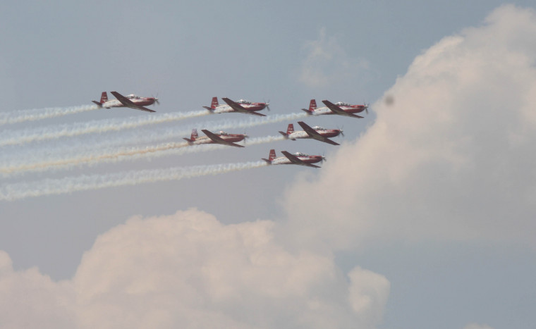 77 Tahun TNI AU, Melepas Rindu di Langit Jakarta