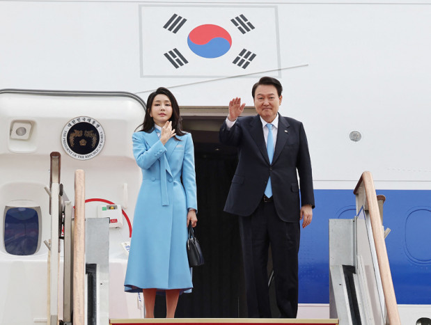 Presiden Korea Selatan Bertolak ke Amerika Serikat untuk Bertemu Biden