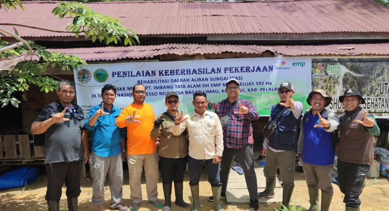 SKK Migas dan Imbang Tata Alam Hijaukan DAS Seluas 592 Ha di Meranti, Riau