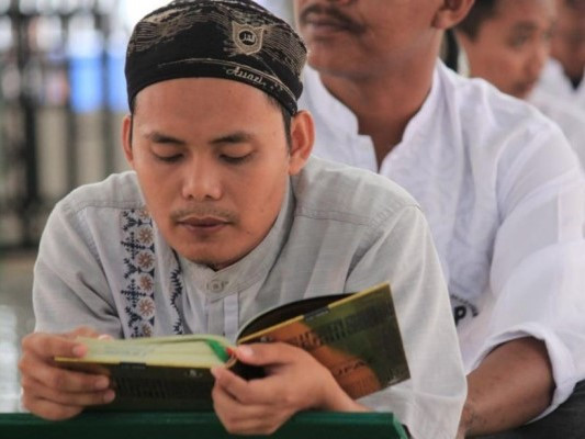 Idgham Bighunnah, Nun Mati dan Tanwin Bertemu Empat Huruf Hijaiyah