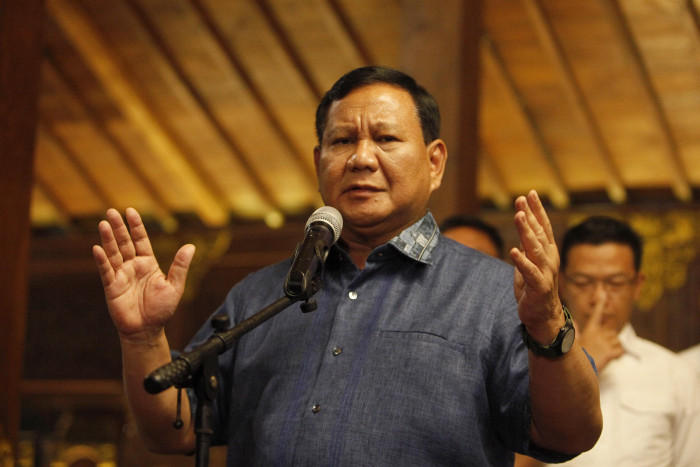 Prabowo Jabarkan Kriteria Cawapres yang Diinginkannya