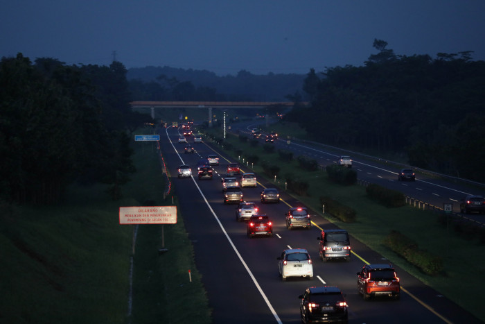 Pemberlakuan Jalur Satu Arah dari Gerbang Tol Kalikangkung Diperpanjang