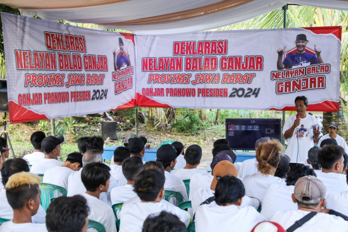 Pelaut Madasari Pangandaran Bergabung dalam Sukarelawan Nelayan Balad Ganjar