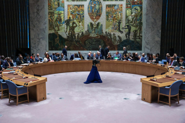 Sekutu Ukraina Kecam Rusia dalam Pertemuan Dewan Keamanan PBB
