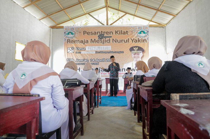 Tuan Guru Saga Meriahkan Sisa Ramadan dengan Pesantren Kilat di Langkat