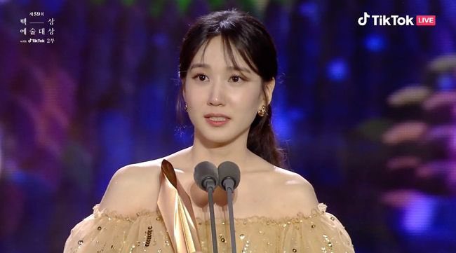 Park Eun Bin Berhasil Bawa Pulang ‘Daesang’di Baeksang Art Awards 2023