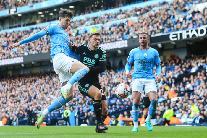 Manchester City Tundukan Leicester City 3-1