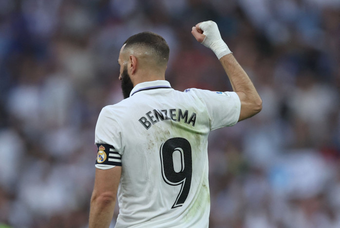 Hattrick Karim Benzema Beri Madrid Kemenangan di Laga Kandang