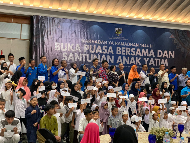 KNPI Gelar Buka Puasa Bersama dan Santuni 200 Anak Yatim