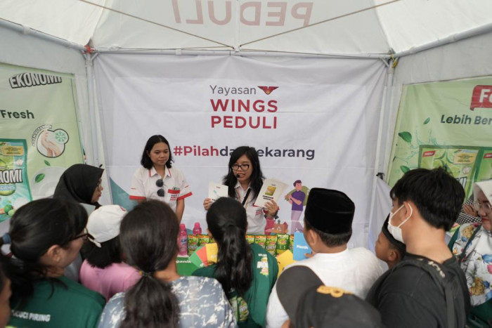 Yayasan Wings Peduli Ajak Masyarakat Kurangi Penumpukan Sampah 