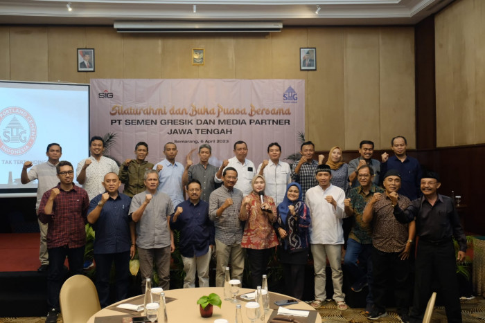 Silaturahmi Semen Gresik dan Media Partner di Jawa Tengah Berlangsung Gayeng