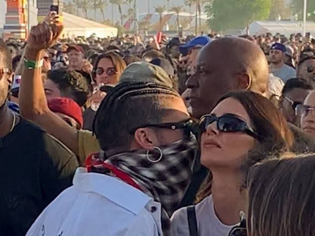 Tak Terpisah, Kendall Jenner dan Bad Bunny Hadiri Coachella Bersama