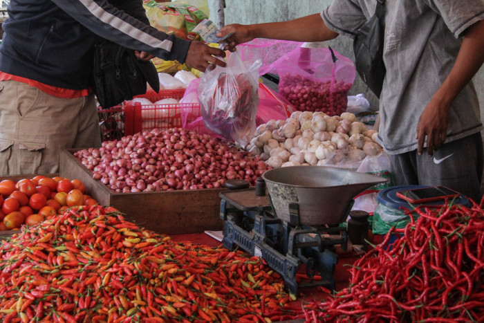 H+3 Lebaran, Harga Bahan Pokok Bergerak Turun di Pasar Klaten