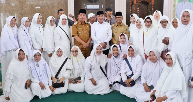 Silaturahmi Ramadan, Gubernur Sumatra Utara Salurkan Tali Kasih untuk Duafa dan Yatim Piatu