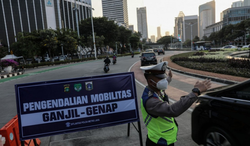 Polda Metro Kembali Terapkan Sistem Ganjil Genap di Jakarta