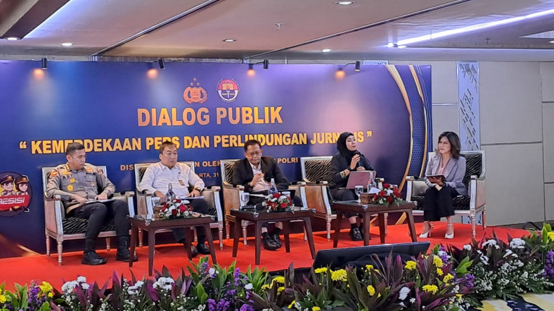 Polri Komitmen Jaga Kemerdekaan Pers dan Independensi Jurnalis