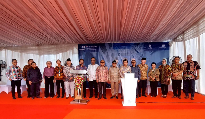 JK Resmikan Groundbreaking Kampus Cipayung Universitas Paramadina