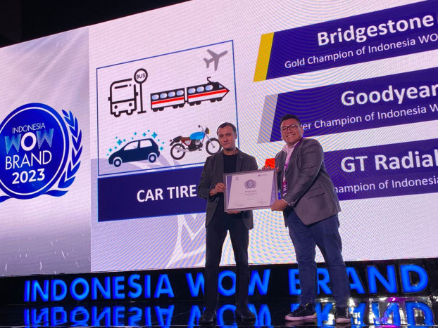 Bridgestone Indonesia Kembali Sabet Gold Champion - Indonesia WOW Brand Award 2023