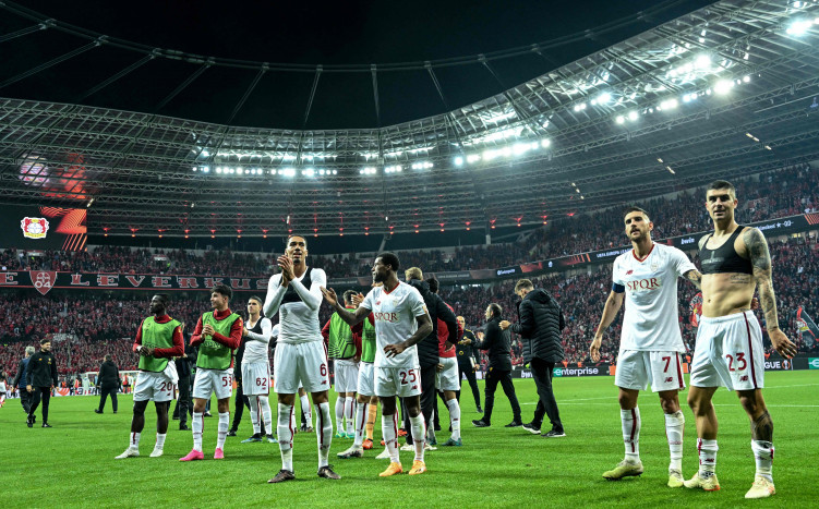 Imbang Tanpa Gol di Kandang Leverkusen, AS Roma Melaju ke Final Liga Europa