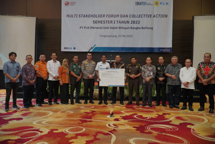 PLN Gelar Multistakeholder Forum dan Collective Action di Kepulauan Babel