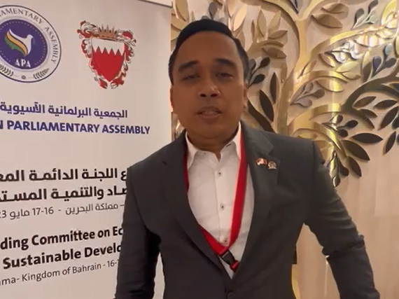 RI Hadiri Sidang Komisi Ekonomi dan Pembangunan Berkelanjutan Majelis Parlemen Asia di Bahrain