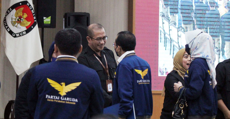 Daftar ke KPU, Partai Garuda Bertekad Loloskan Calegnya ke Senayan