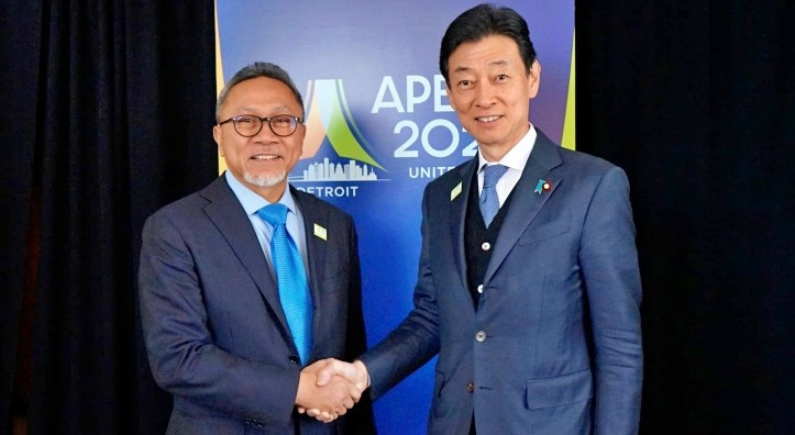 Pertemuan Zulhas-Mendag Jepang Bahasa Peningkatan Perdagangan Hingga Investasi di IKN