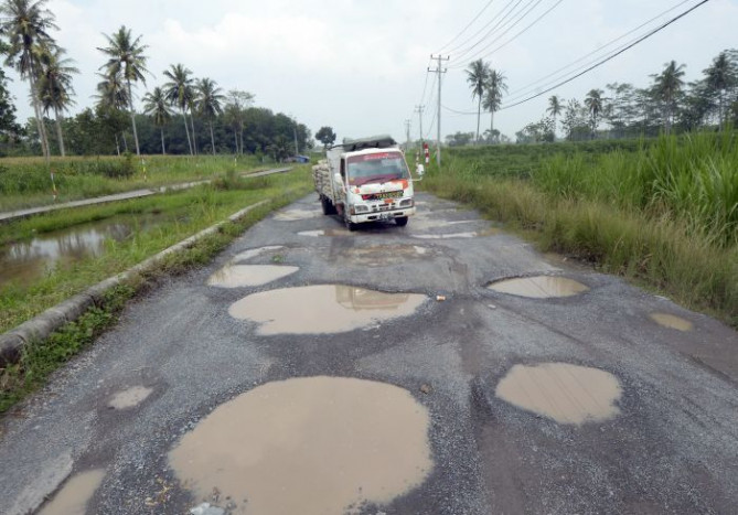 Jalan Rusak Lampung, Anggaran Pemeliharaan Jalan Cuma 1%