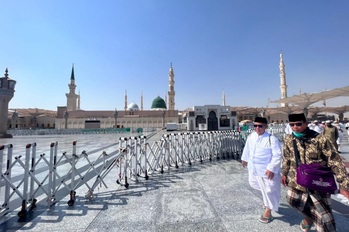 Jemaah Haji Khusus Mulai Tiba di Madinah 4 Juni
