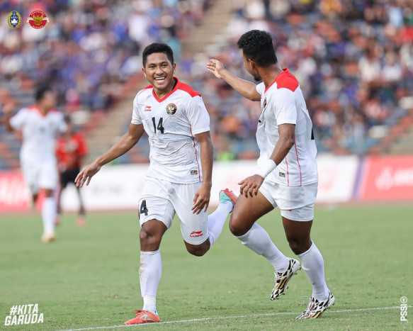 Kandaskan Timor Leste Tiga Gol Tanpa Balas, Garuda Muda Raih Tiket Semifinal
