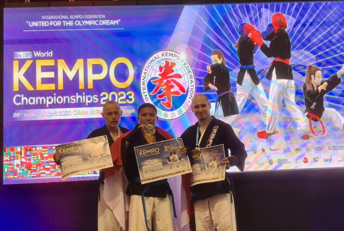 Prajurit TNI AD Juarai Turnamen Kempo Internasional di Portugal