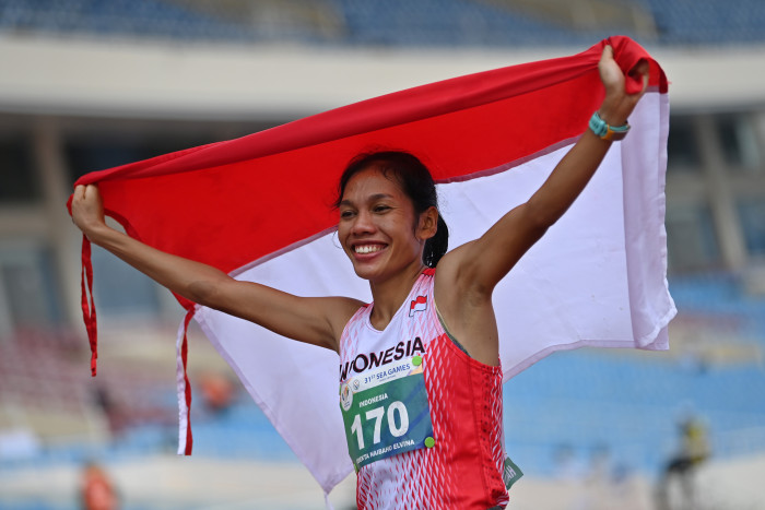 Odekta Kawinkan Medali Emas Maraton untuk Indonesia