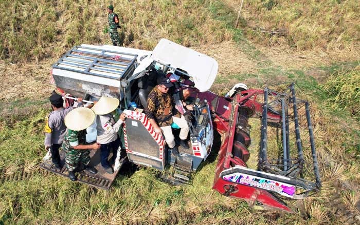 Produktivitas Padi Lokasi 'Scalling Up CSA' Kementan Naik 1 Ton Per Hektare