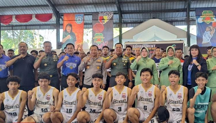 Peduli Pembinaan Altet Muda, Pangdam V Brawijaya Inisiasi Turnamen Bola Basket di Jawa Timur