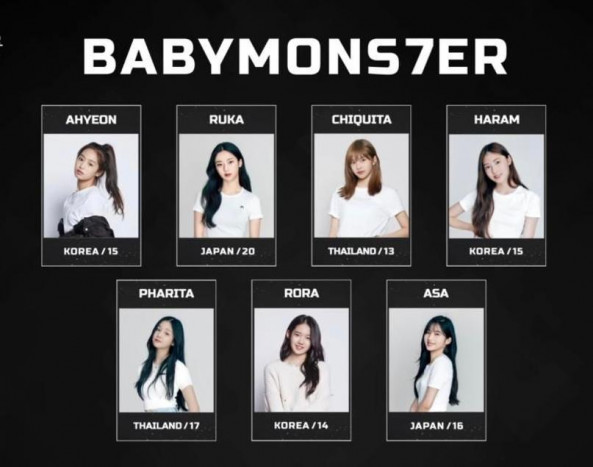 YG Entertainment Resmi Umumkan Member Babymonster 