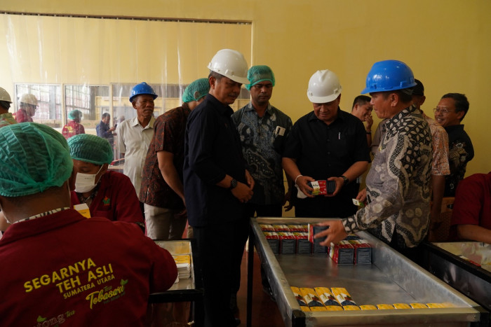 PTPN IV Resmikan Pabrik Pengemasan Teh Retail di Simalungun
