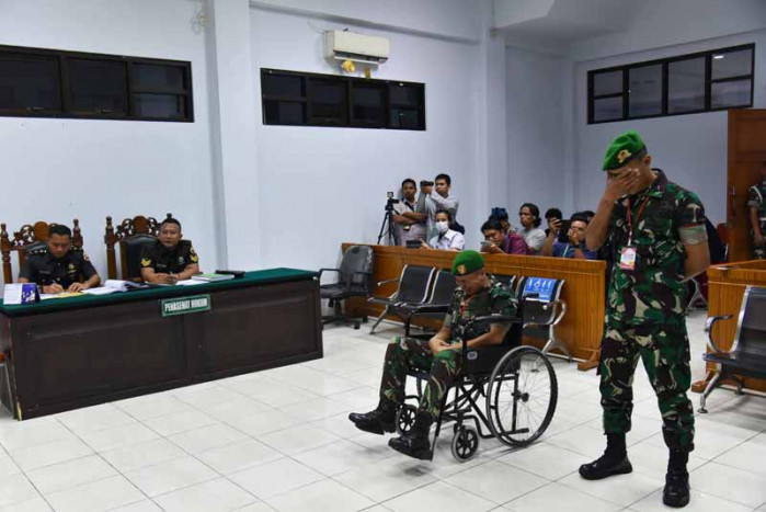 Dua Anggota TNI Divonis Pengadilan Militer Penjara Seumur Hidup Terkait Kasus Narkoba