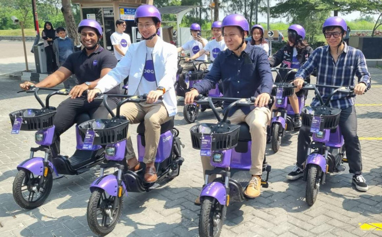 Dukung Program Langit Biru, Jababeka Hadirkan Sepeda Listrik Beam Mobility