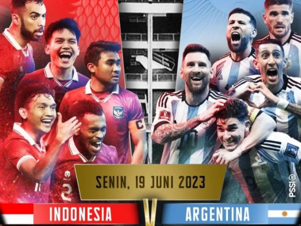 60 Ribu Tiket Indonesia Lawan Argentina Habis, PSSI: Sepak Bola Tontonan Semua Kalangan