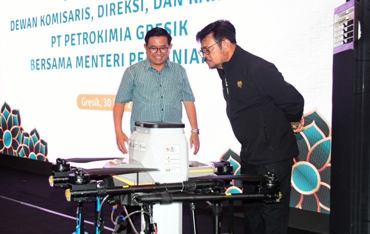 Mentan SYL Apresiasi Smart Precision Farming Petrokimia Gresik, Bentuk Pertanian Masa Depan