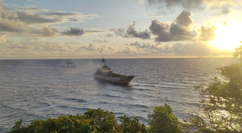 TNI Investigasi Terbakarnya KRI Teluk Hading